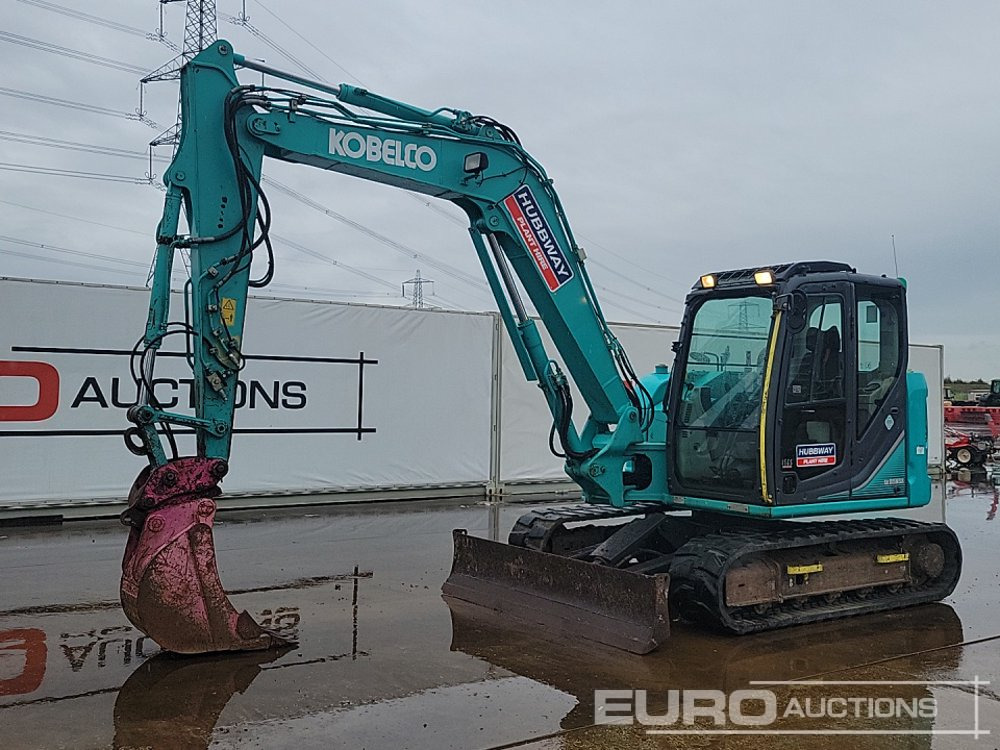 2014 Kobelco SK85MSR-3E - Minigravemaskine: billede 1 2014 Kobelco SK85MSR-3E - Minigravemaskine: billede 1