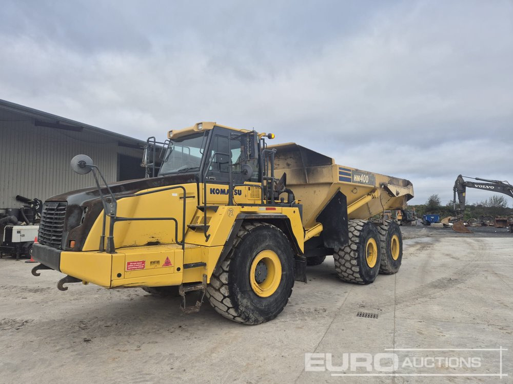 2014 Komatsu HM400-3 - Knækstyret dumper: billede 1 2014 Komatsu HM400-3 - Knækstyret dumper: billede 1