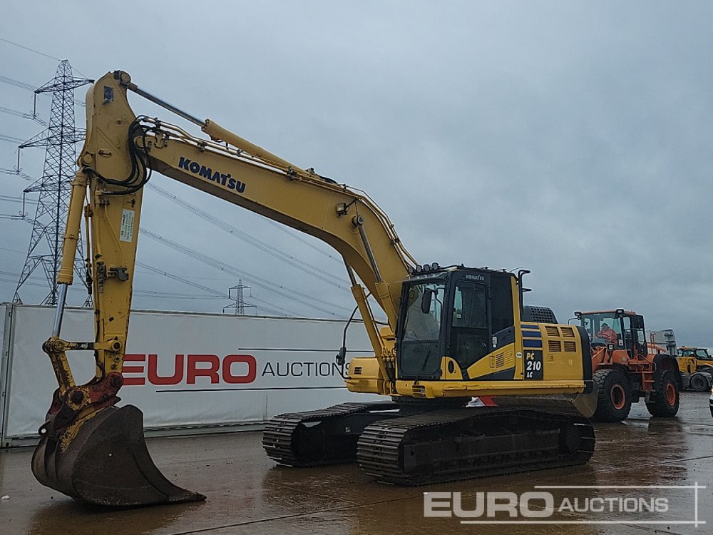 2014 Komatsu PC210LC-10 - Bæltegravemaskine: billede 1 2014 Komatsu PC210LC-10 - Bæltegravemaskine: billede 1