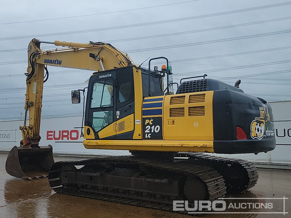 2014 Komatsu PC210LC-10 - Bæltegravemaskine: billede 3 2014 Komatsu PC210LC-10 - Bæltegravemaskine: billede 3