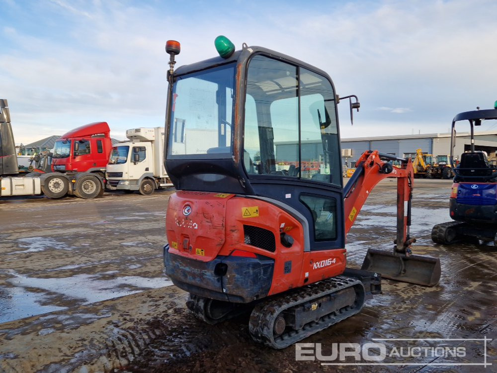 2014 Kubota KX016-4 - Minigravemaskine: billede 5 2014 Kubota KX016-4 - Minigravemaskine: billede 5