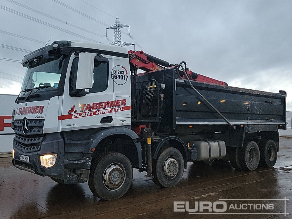 2014 Mercedes Arocs 3240 - Tipvogn lastbil: billede 1 2014 Mercedes Arocs 3240 - Tipvogn lastbil: billede 1