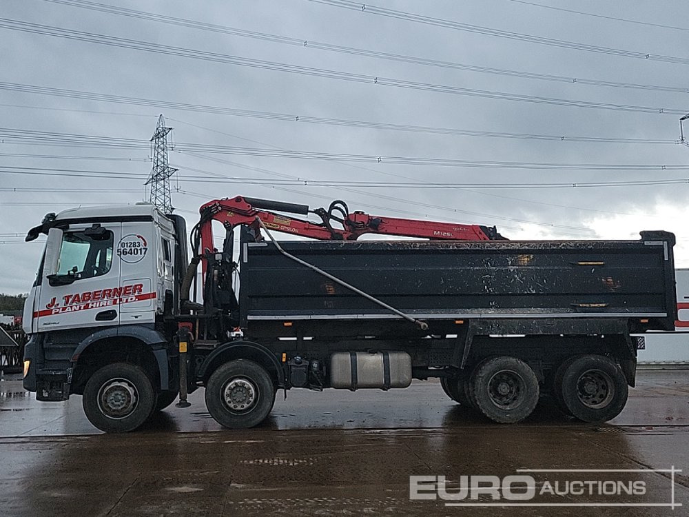 2014 Mercedes Arocs 3240 - Tipvogn lastbil: billede 2 2014 Mercedes Arocs 3240 - Tipvogn lastbil: billede 2