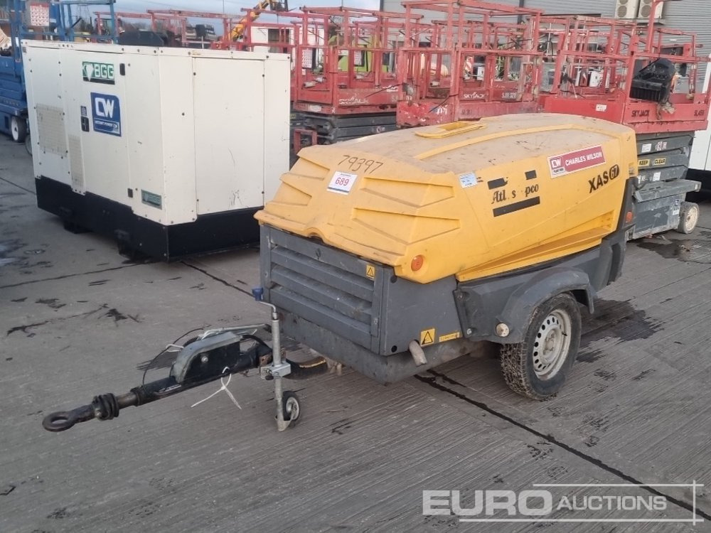 2015 Atlas Copco XAS67KD 130CFM - Luftkompressor: billede 1 2015 Atlas Copco XAS67KD 130CFM - Luftkompressor: billede 1