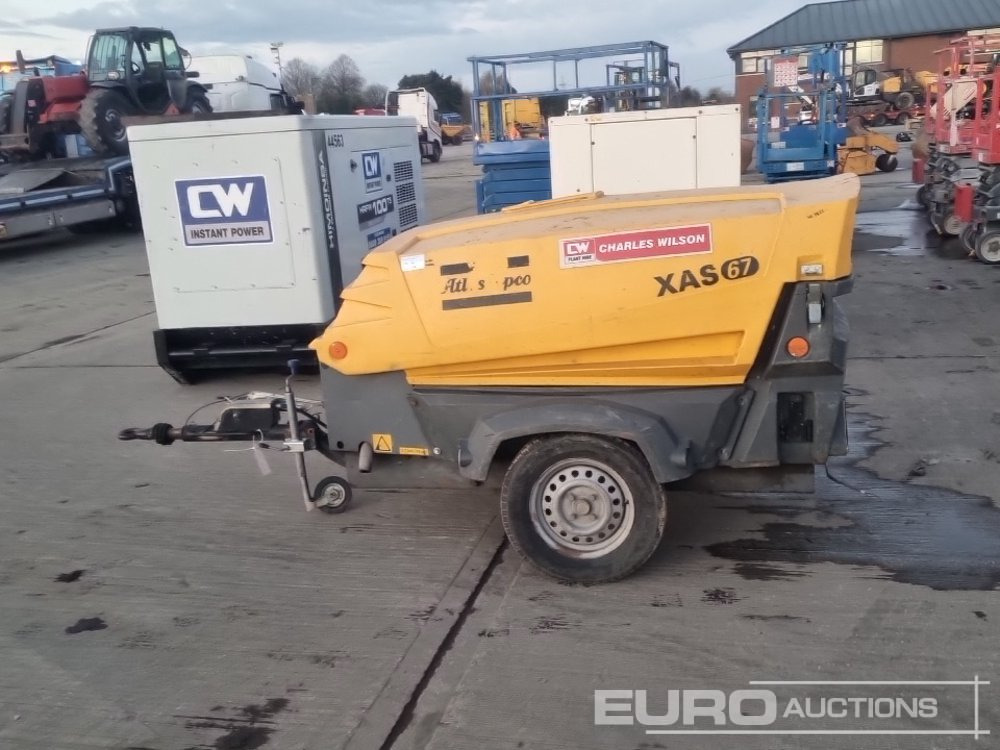 2015 Atlas Copco XAS67KD 130CFM - Luftkompressor: billede 2 2015 Atlas Copco XAS67KD 130CFM - Luftkompressor: billede 2