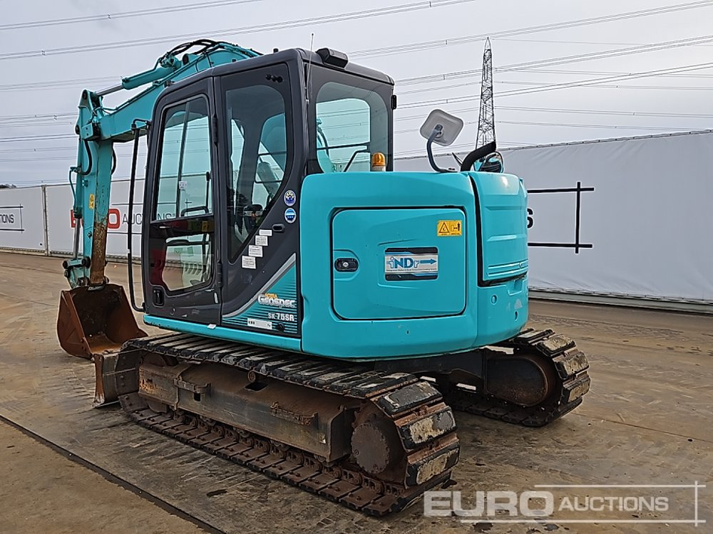 2015 Kobelco SK75SR-3 - Minigravemaskine: billede 3 2015 Kobelco SK75SR-3 - Minigravemaskine: billede 3