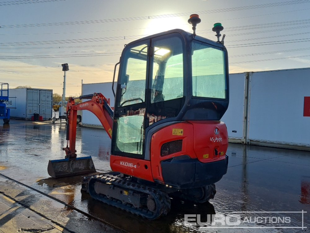 2015 Kubota KX016-4 - Minigravemaskine: billede 3 2015 Kubota KX016-4 - Minigravemaskine: billede 3