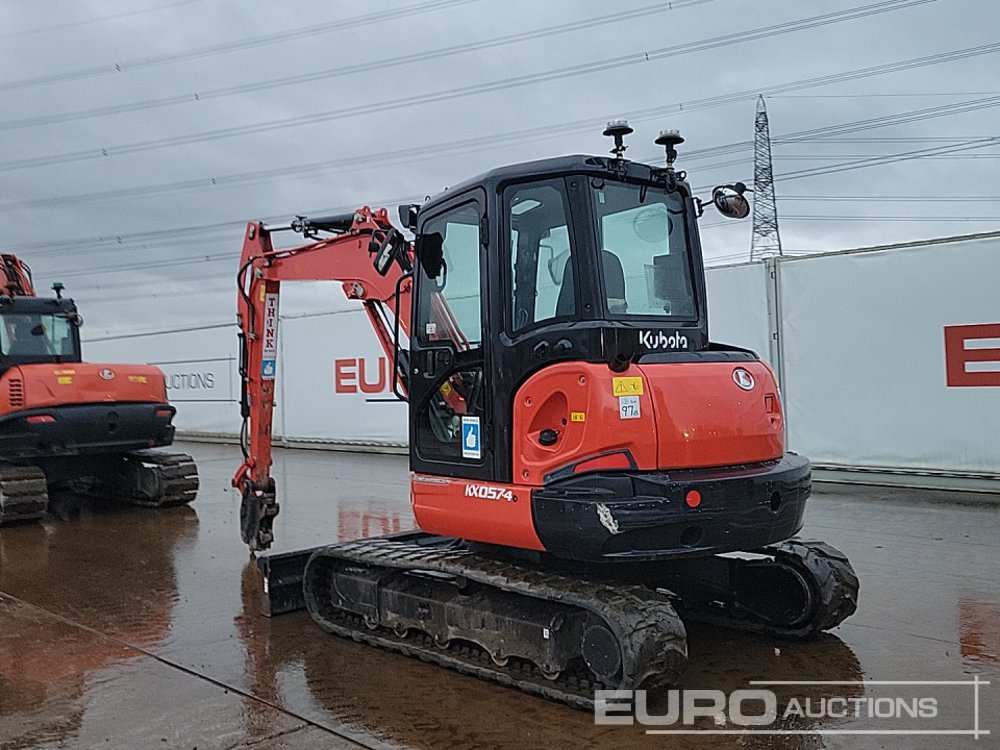 2015 Kubota KX57-4 - Minigravemaskine: billede 3 2015 Kubota KX57-4 - Minigravemaskine: billede 3