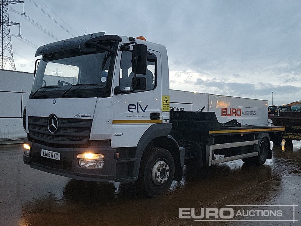 2015 Mercedes Atego 1221 - Lastbil med lad: billede 1 2015 Mercedes Atego 1221 - Lastbil med lad: billede 1
