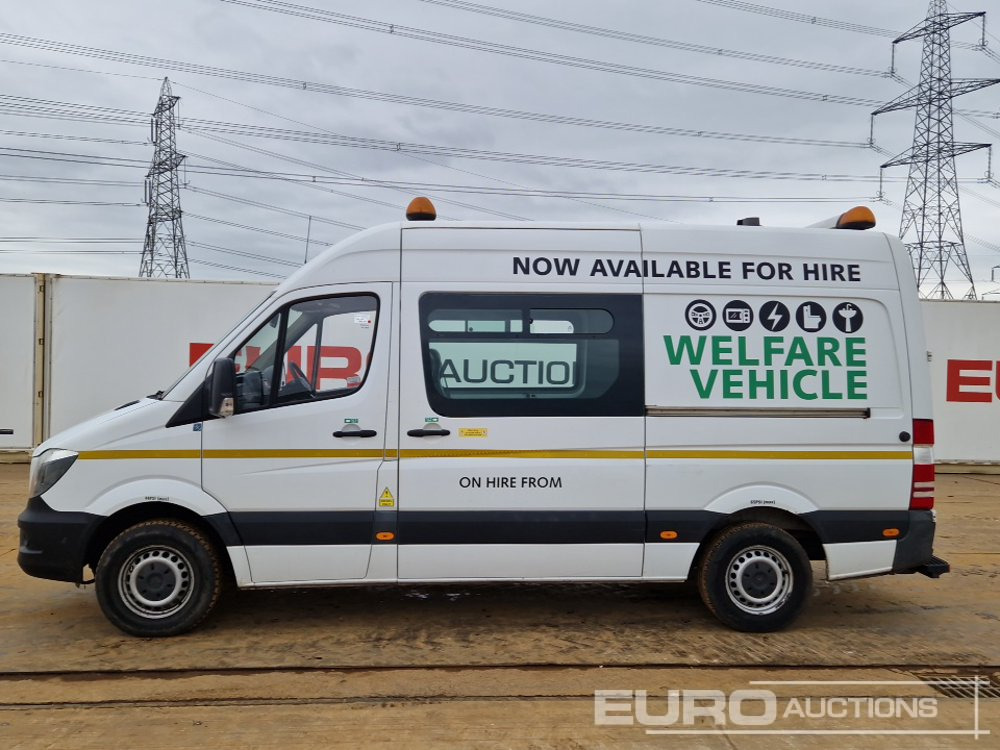 2015 Mercedes Sprinter - Mandskabsbil, Varevogn: billede 2 2015 Mercedes Sprinter - Mandskabsbil, Varevogn: billede 2