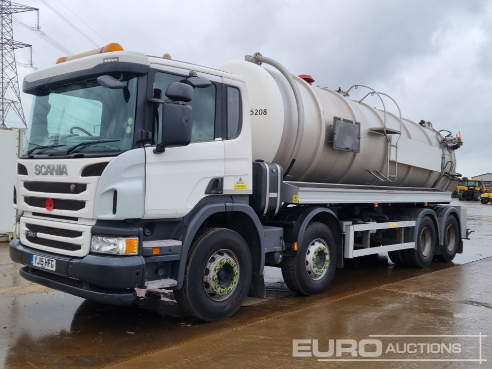 2015 Scania P360 - Tankbil: billede 1 2015 Scania P360 - Tankbil: billede 1