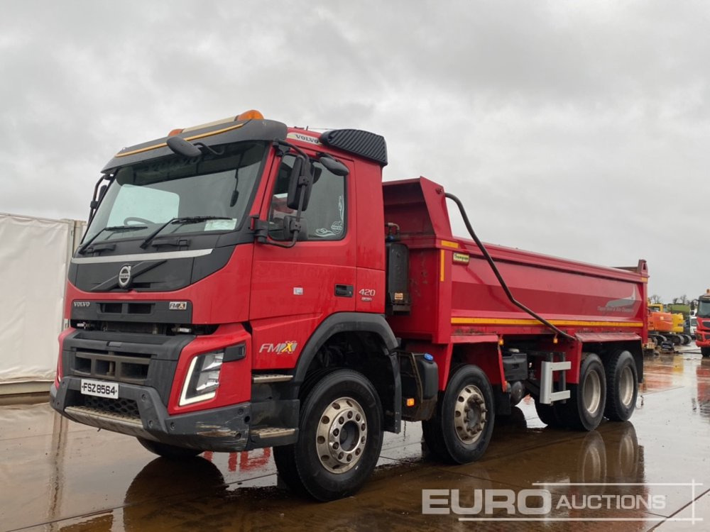2015 Volvo FMX 420 - Tipvogn lastbil: billede 1 2015 Volvo FMX 420 - Tipvogn lastbil: billede 1