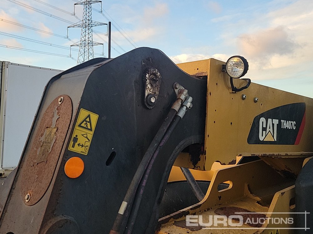 Teleskop truck 2016 CAT TH407C: billede 17 Teleskop truck 2016 CAT TH407C: billede 17