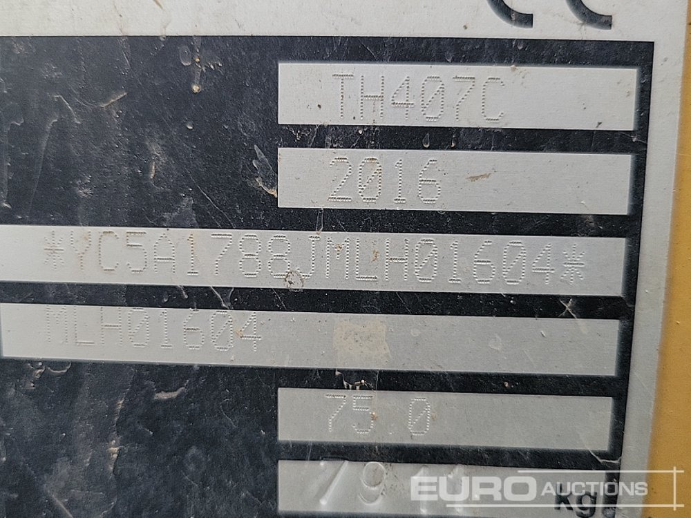 Teleskop truck 2016 CAT TH407C: billede 40 Teleskop truck 2016 CAT TH407C: billede 40