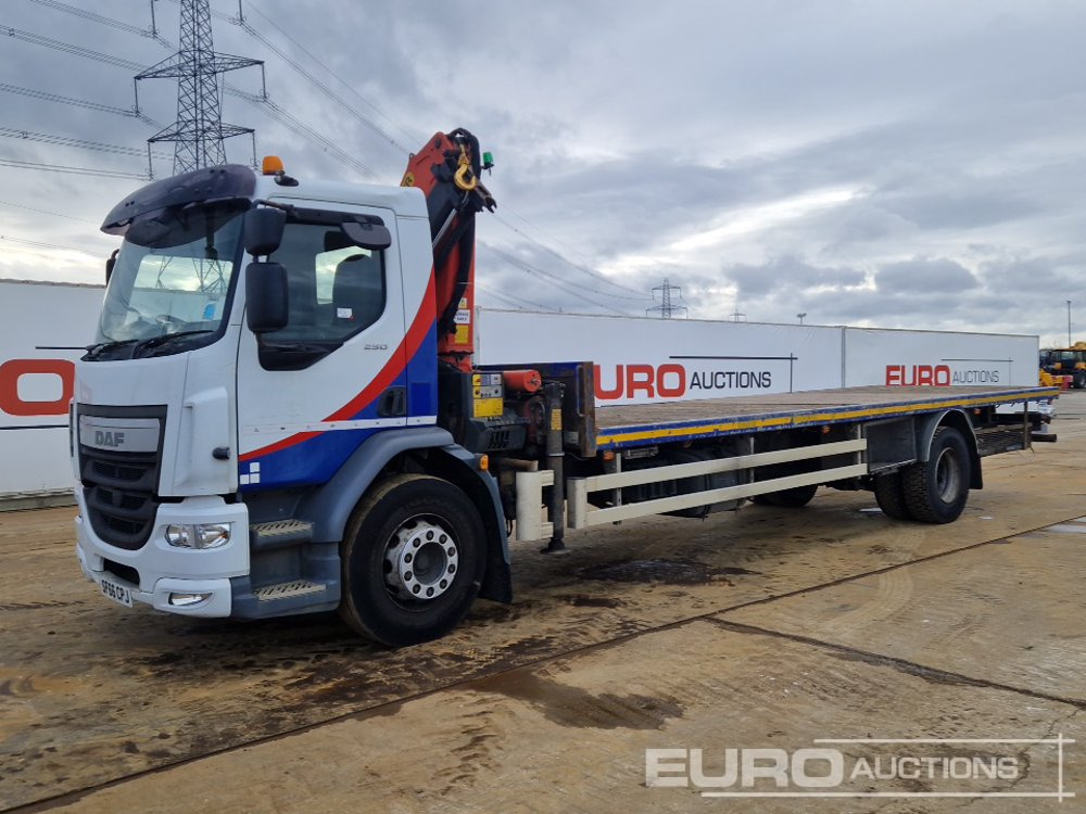 2016 DAF LF250 - Lastbil med lad: billede 1 2016 DAF LF250 - Lastbil med lad: billede 1