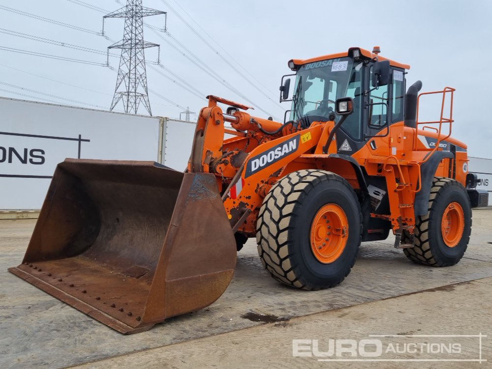 2016 Doosan DL350-5 - Gummihjulslæsser: billede 1 2016 Doosan DL350-5 - Gummihjulslæsser: billede 1