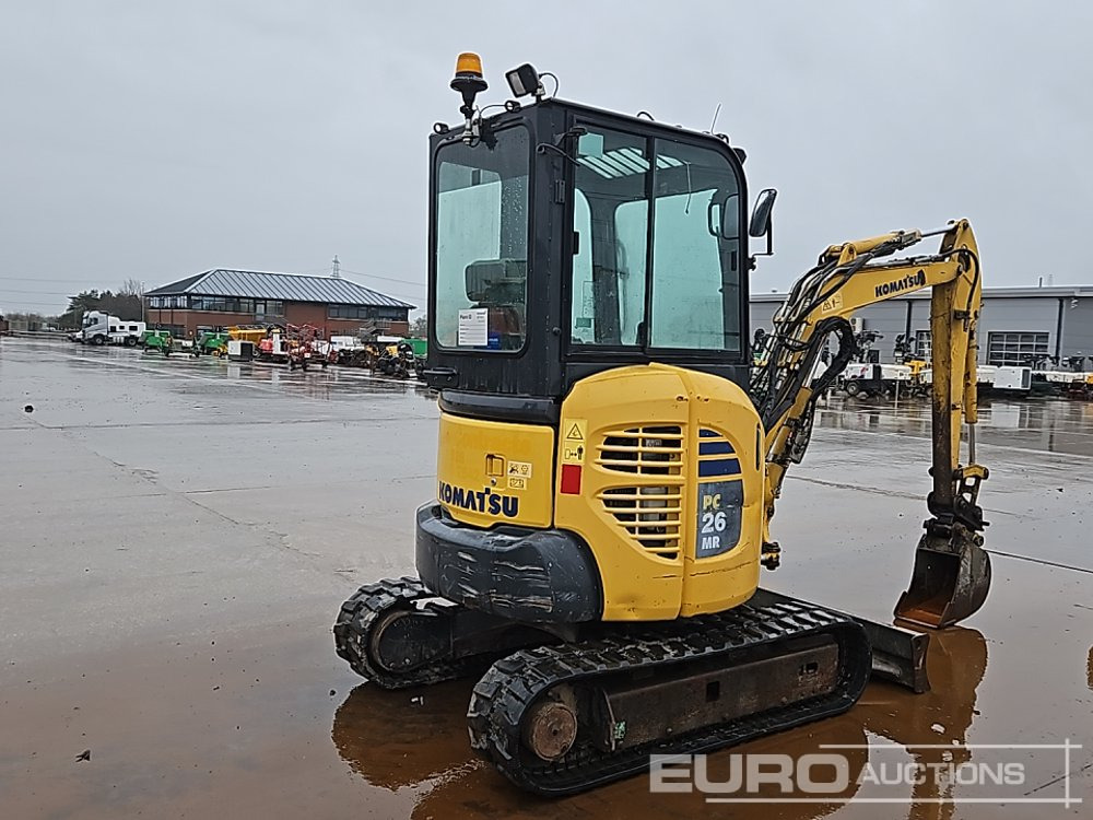2016 Komatsu PC26MR-3 - Minigravemaskine: billede 5 2016 Komatsu PC26MR-3 - Minigravemaskine: billede 5