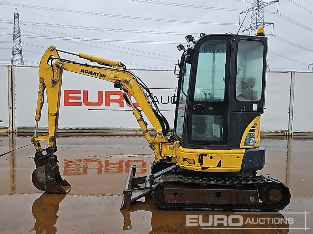 2016 Komatsu PC26MR-3 - Minigravemaskine: billede 2 2016 Komatsu PC26MR-3 - Minigravemaskine: billede 2
