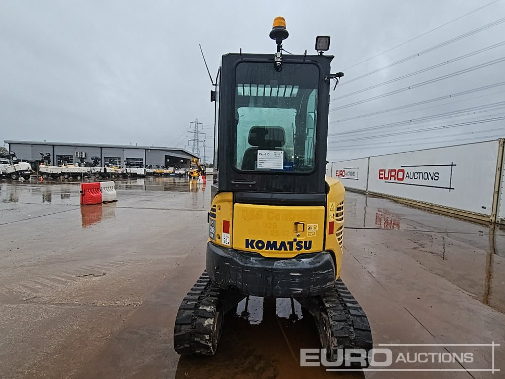 2016 Komatsu PC26MR-3 - Minigravemaskine: billede 4 2016 Komatsu PC26MR-3 - Minigravemaskine: billede 4
