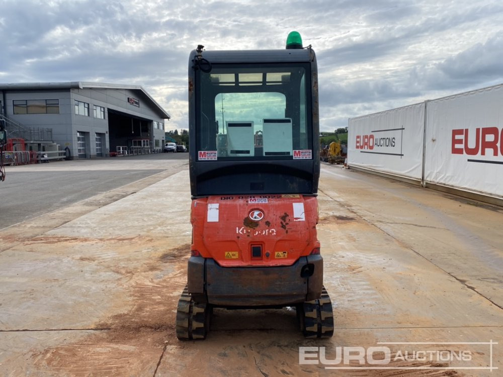 2016 Kubota KX016-4 - Minigravemaskine: billede 4 2016 Kubota KX016-4 - Minigravemaskine: billede 4