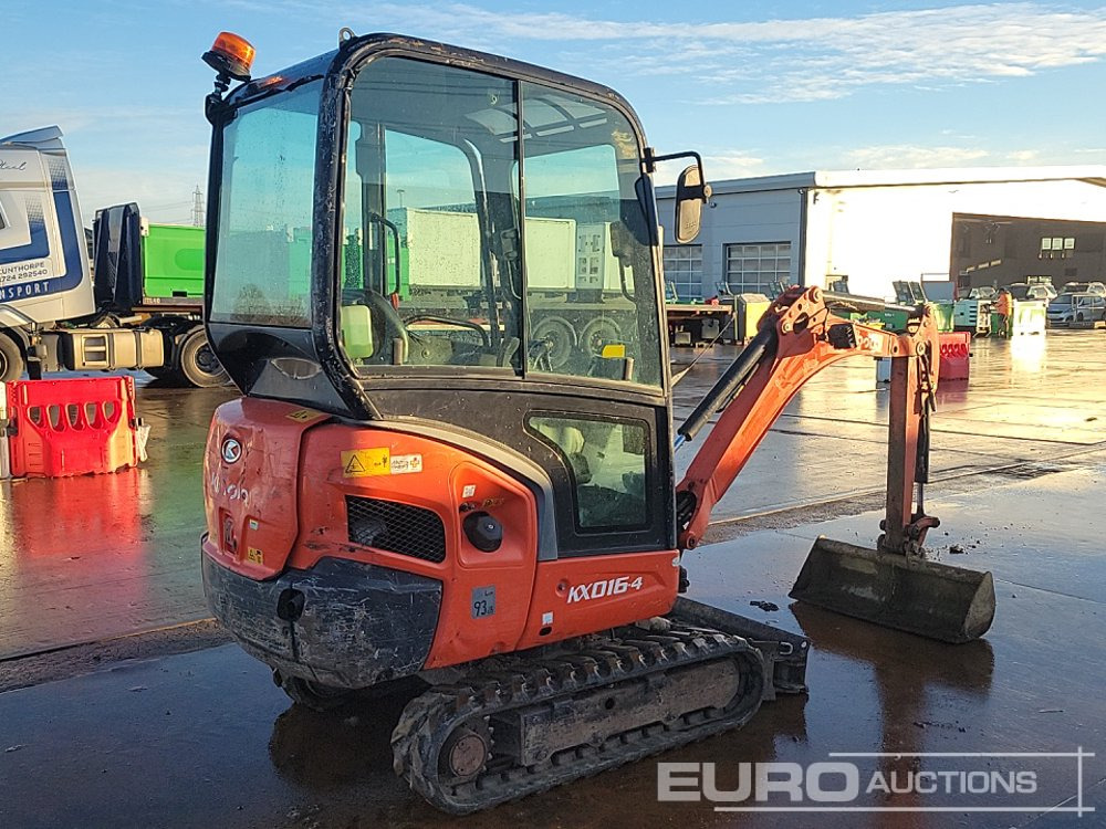 2016 Kubota KX016-4 - Minigravemaskine: billede 5 2016 Kubota KX016-4 - Minigravemaskine: billede 5