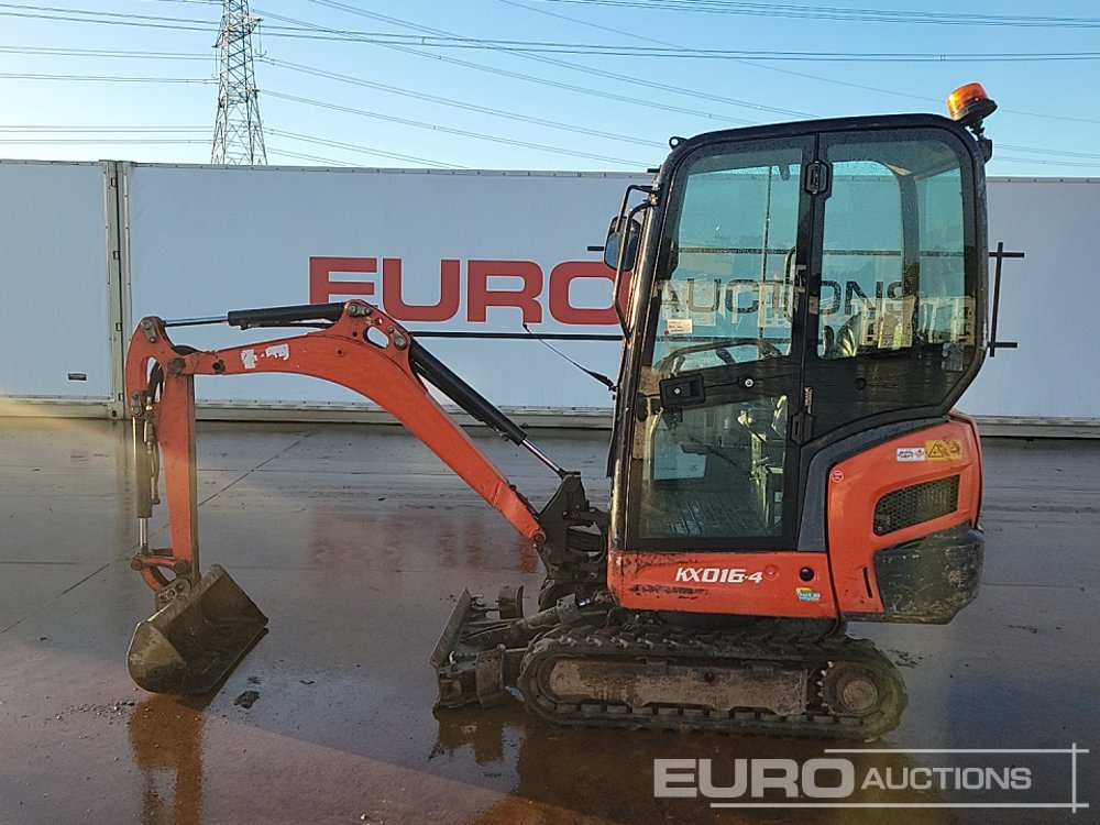2016 Kubota KX016-4 - Minigravemaskine: billede 2 2016 Kubota KX016-4 - Minigravemaskine: billede 2