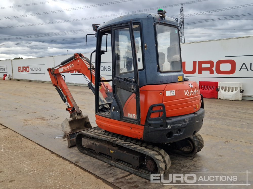 2016 Kubota KX61-3 - Minigravemaskine: billede 3 2016 Kubota KX61-3 - Minigravemaskine: billede 3