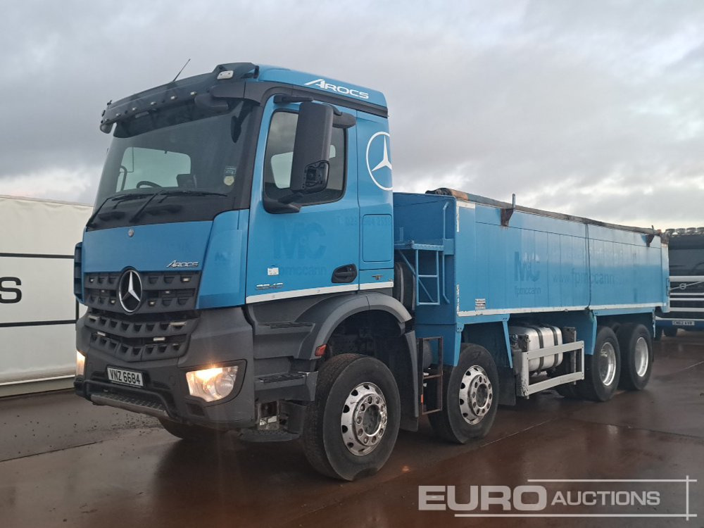 2016 Mercedes Arocs 3240 - Tipvogn lastbil: billede 1 2016 Mercedes Arocs 3240 - Tipvogn lastbil: billede 1