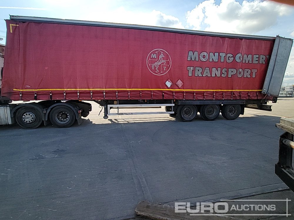 2016 Montracon Tri Axle Curtainsider Trailer - Gardintrailer: billede 2 2016 Montracon Tri Axle Curtainsider Trailer - Gardintrailer: billede 2
