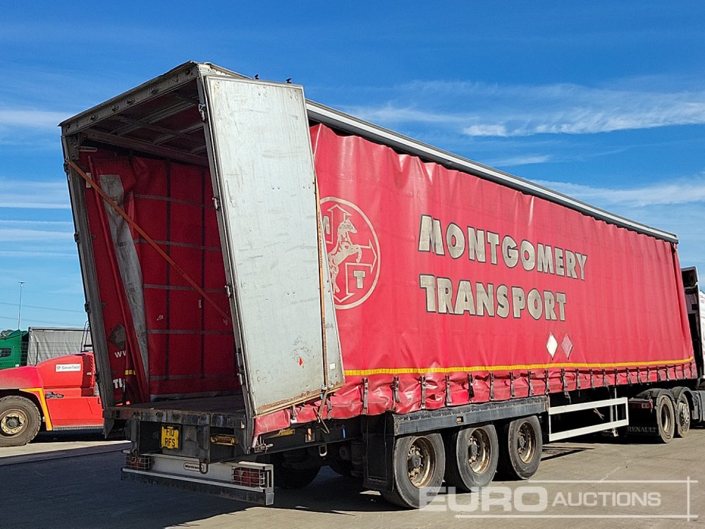 2016 Montracon Tri Axle Curtainsider Trailer - Gardintrailer: billede 5 2016 Montracon Tri Axle Curtainsider Trailer - Gardintrailer: billede 5