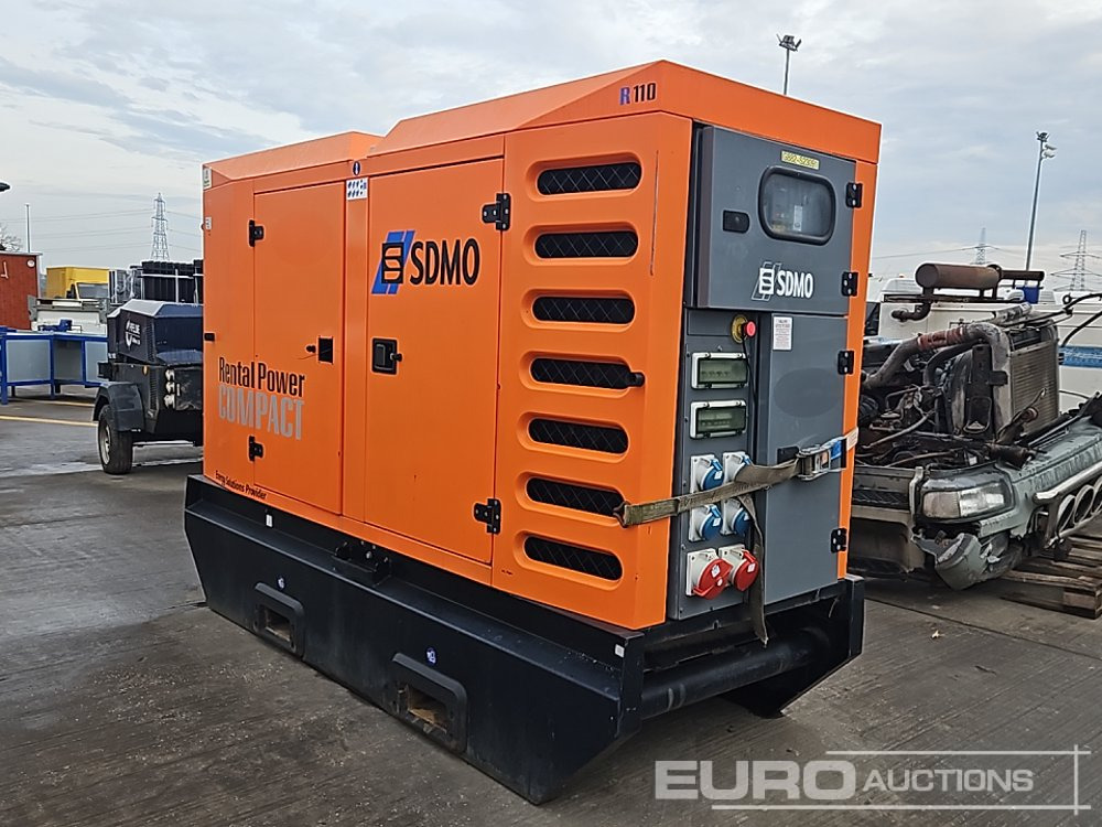 2016 SDMO R110C3 - Strømgenerator: billede 1 2016 SDMO R110C3 - Strømgenerator: billede 1