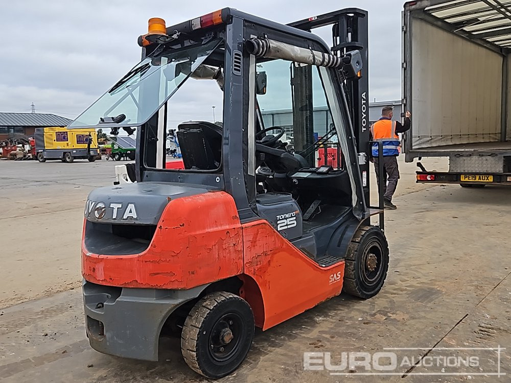2016 Toyota 06-8FD25F - Gaffeltruck: billede 5 2016 Toyota 06-8FD25F - Gaffeltruck: billede 5