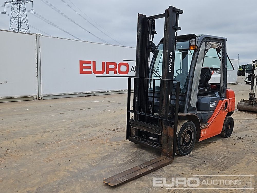 2016 Toyota 06-8FD25F - Gaffeltruck: billede 1 2016 Toyota 06-8FD25F - Gaffeltruck: billede 1