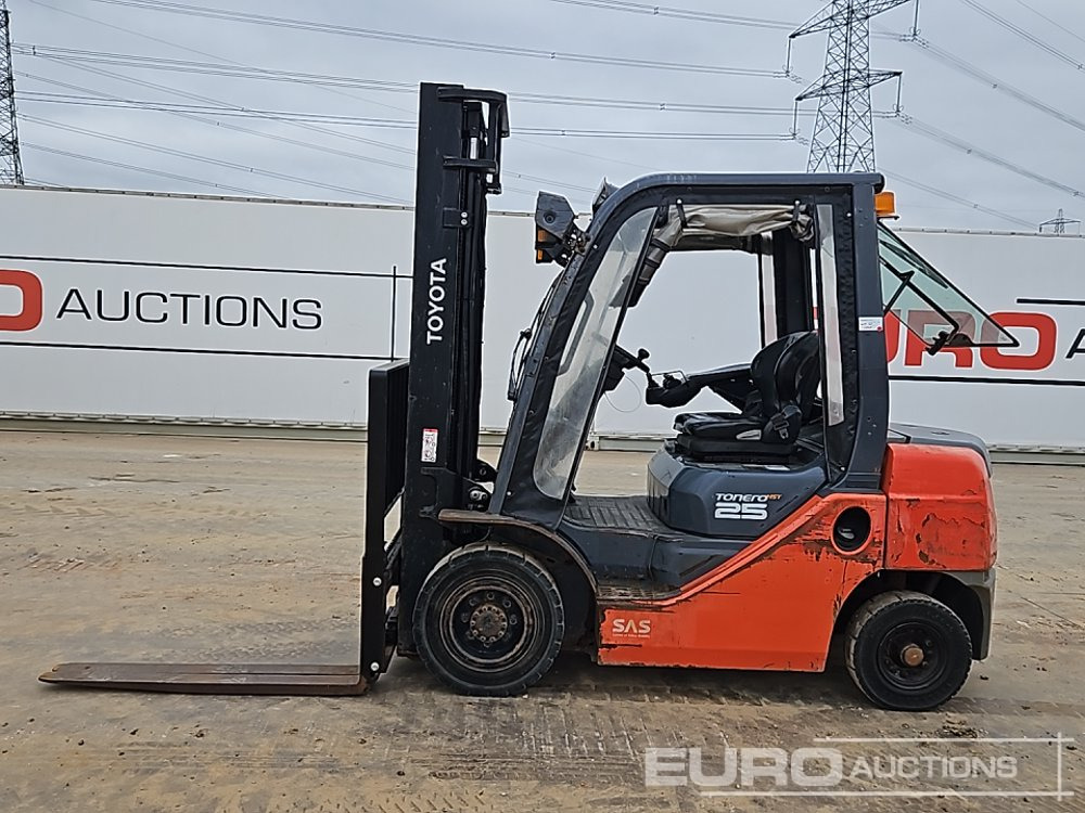 2016 Toyota 06-8FD25F - Gaffeltruck: billede 2 2016 Toyota 06-8FD25F - Gaffeltruck: billede 2