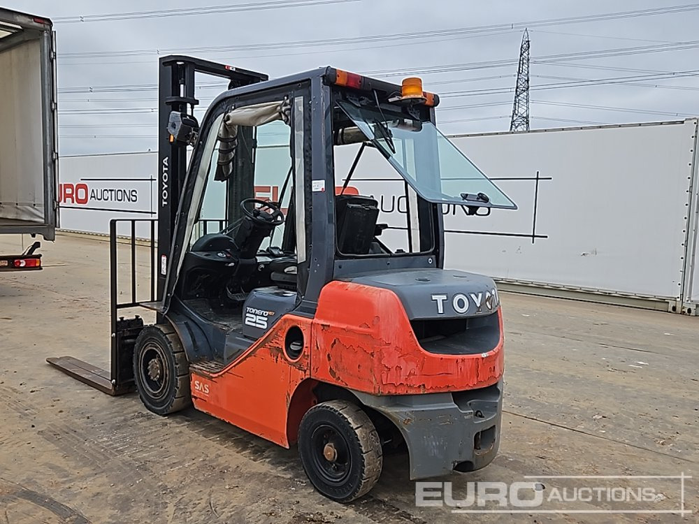 2016 Toyota 06-8FD25F - Gaffeltruck: billede 3 2016 Toyota 06-8FD25F - Gaffeltruck: billede 3