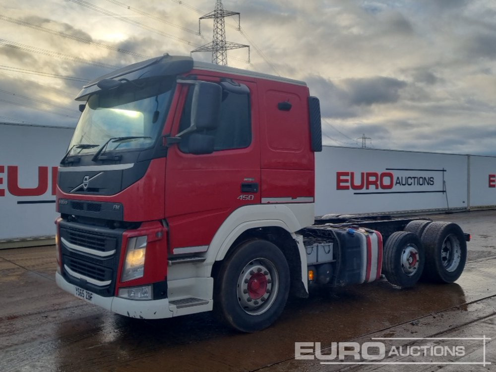 2016 Volvo FM450 - Lastbil chassis: billede 1 2016 Volvo FM450 - Lastbil chassis: billede 1