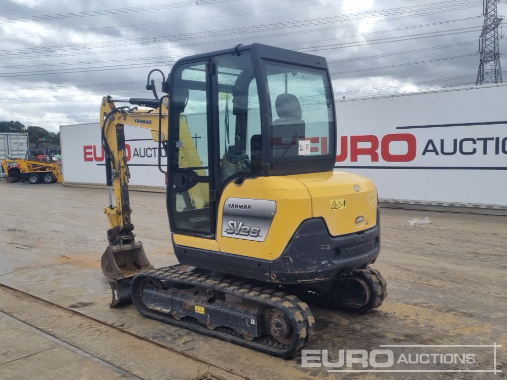 2016 Yanmar SV26 - Minigravemaskine: billede 3 2016 Yanmar SV26 - Minigravemaskine: billede 3