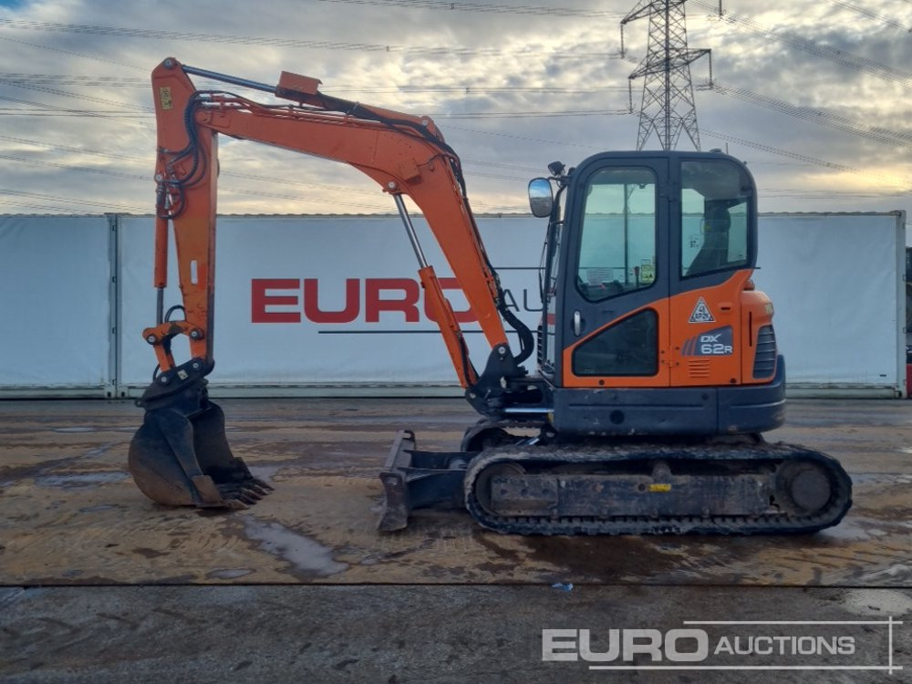 2017 Doosan DX62R-3 - Minigravemaskine: billede 2 2017 Doosan DX62R-3 - Minigravemaskine: billede 2