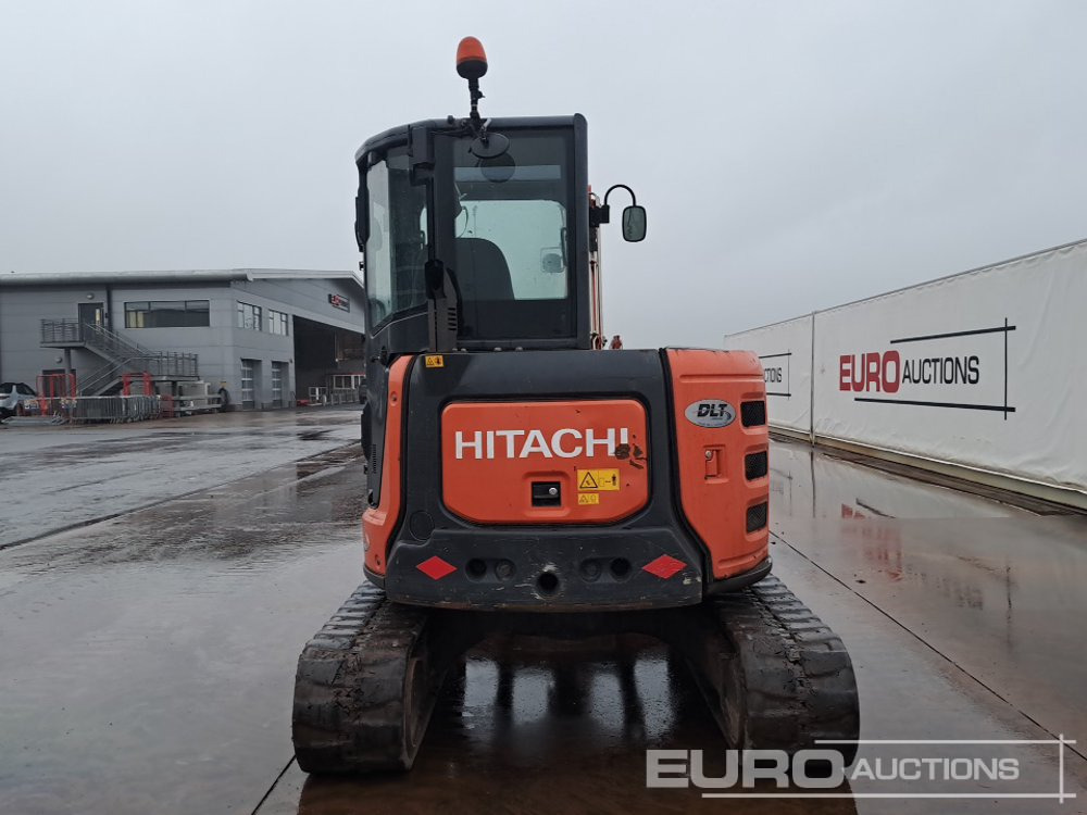 2017 Hitachi ZX55U-5A CLR - Minigravemaskine: billede 4 2017 Hitachi ZX55U-5A CLR - Minigravemaskine: billede 4