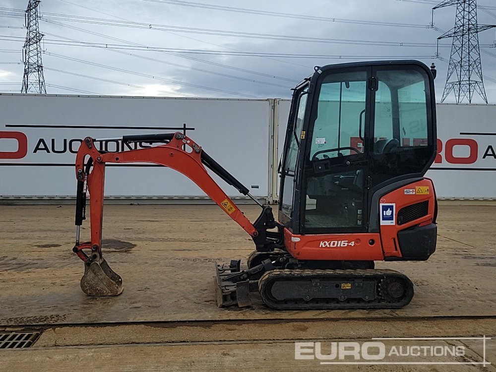 2017 Kubota KX016-4 - Minigravemaskine: billede 2 2017 Kubota KX016-4 - Minigravemaskine: billede 2