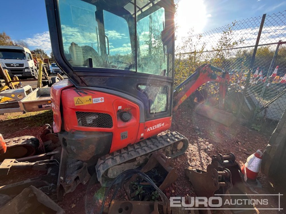 2017 Kubota KX016-4 - Minigravemaskine: billede 3 2017 Kubota KX016-4 - Minigravemaskine: billede 3