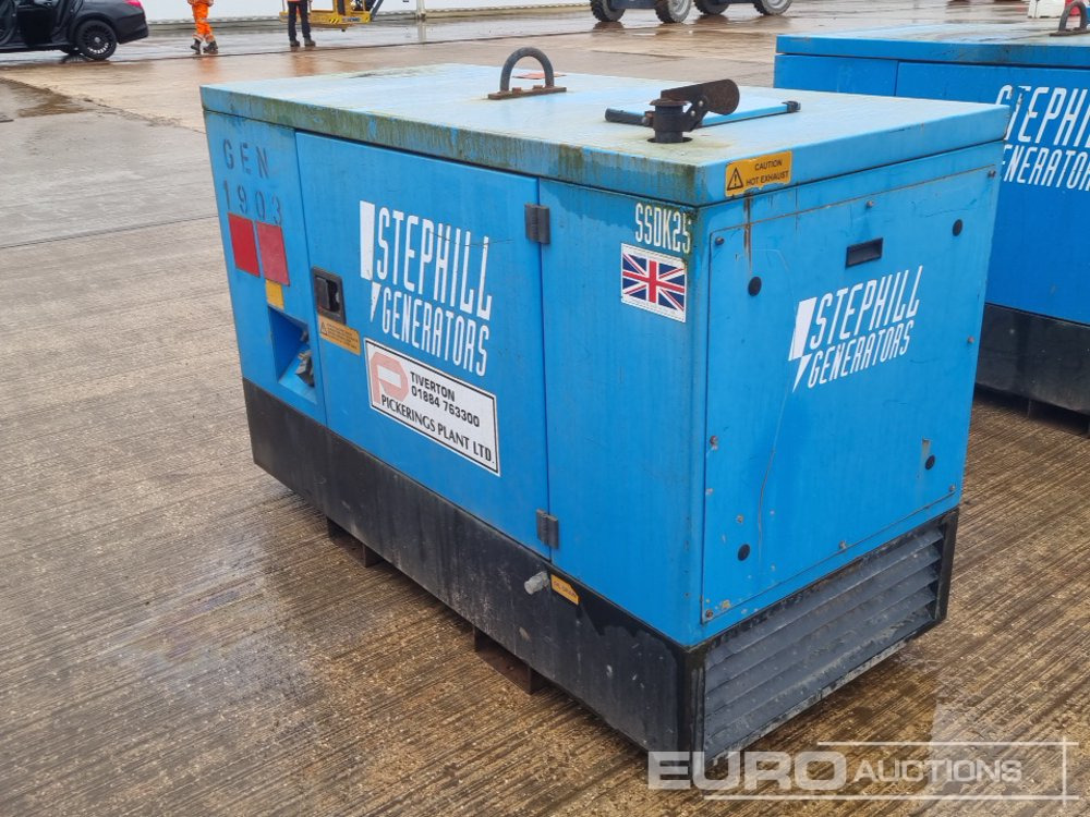 2017 Stephill SSDK25 - Strømgenerator: billede 5 2017 Stephill SSDK25 - Strømgenerator: billede 5