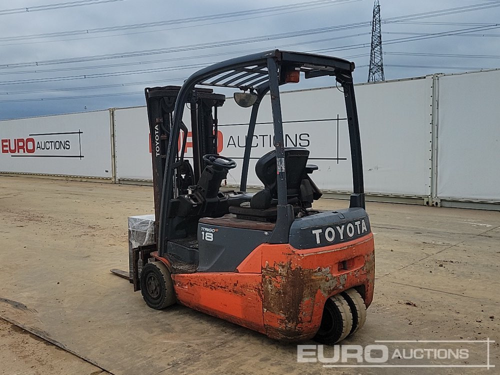 2017 Toyota 8FBE18T - Gaffeltruck: billede 3 2017 Toyota 8FBE18T - Gaffeltruck: billede 3