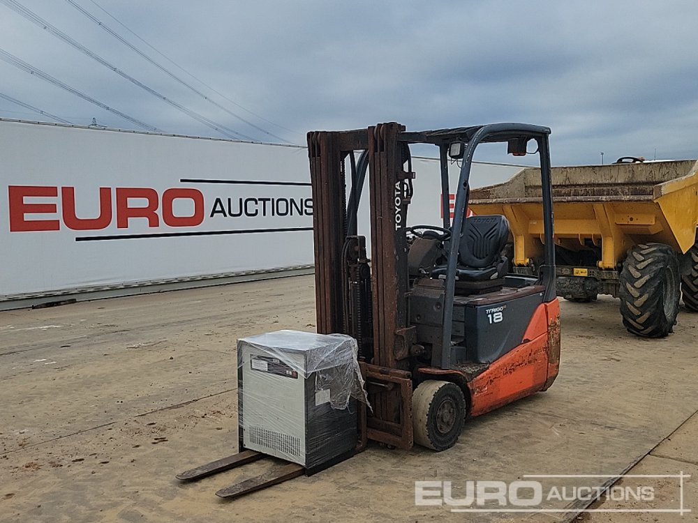 2017 Toyota 8FBE18T - Gaffeltruck: billede 1 2017 Toyota 8FBE18T - Gaffeltruck: billede 1