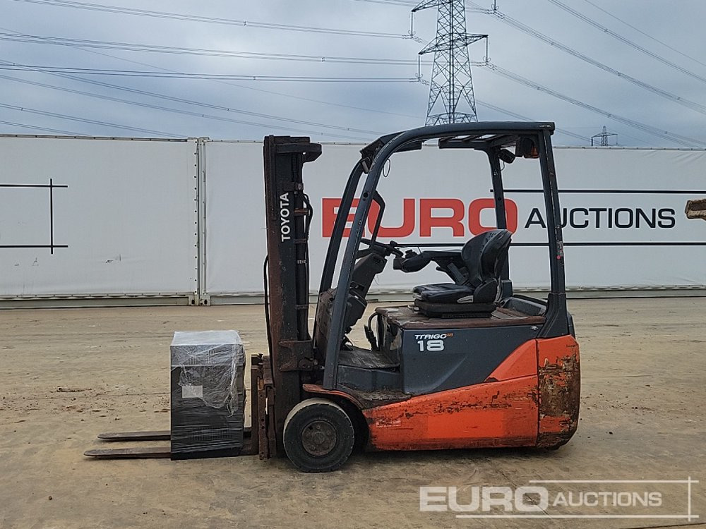 2017 Toyota 8FBE18T - Gaffeltruck: billede 2 2017 Toyota 8FBE18T - Gaffeltruck: billede 2