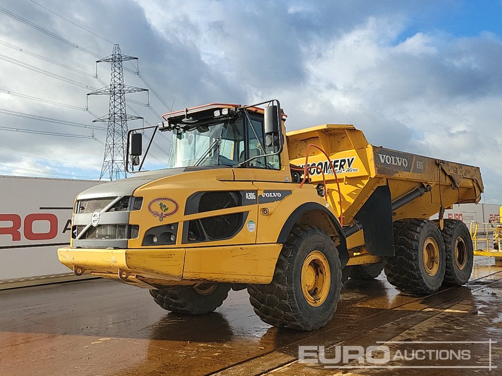 2017 Volvo A30G - Knækstyret dumper: billede 1 2017 Volvo A30G - Knækstyret dumper: billede 1