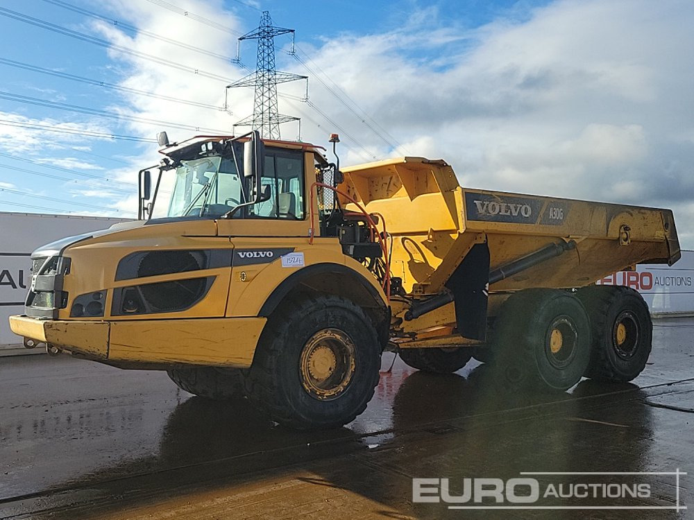 2017 Volvo A30G - Knækstyret dumper: billede 1 2017 Volvo A30G - Knækstyret dumper: billede 1