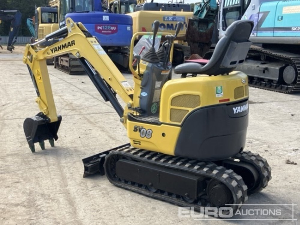 2017 Yanmar SV08-1A - Minigravemaskine: billede 4 2017 Yanmar SV08-1A - Minigravemaskine: billede 4