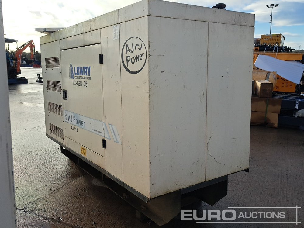 2018 AJ Power 110Kva Diesel Generator, Perkins Engine - Strømgenerator: billede 4 2018 AJ Power 110Kva Diesel Generator, Perkins Engine - Strømgenerator: billede 4