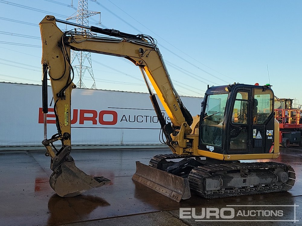 2018 CAT 308E2 CR - Minigravemaskine: billede 1 2018 CAT 308E2 CR - Minigravemaskine: billede 1